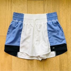 Blue Navy White Tempo Run Shorts NWT - Size S